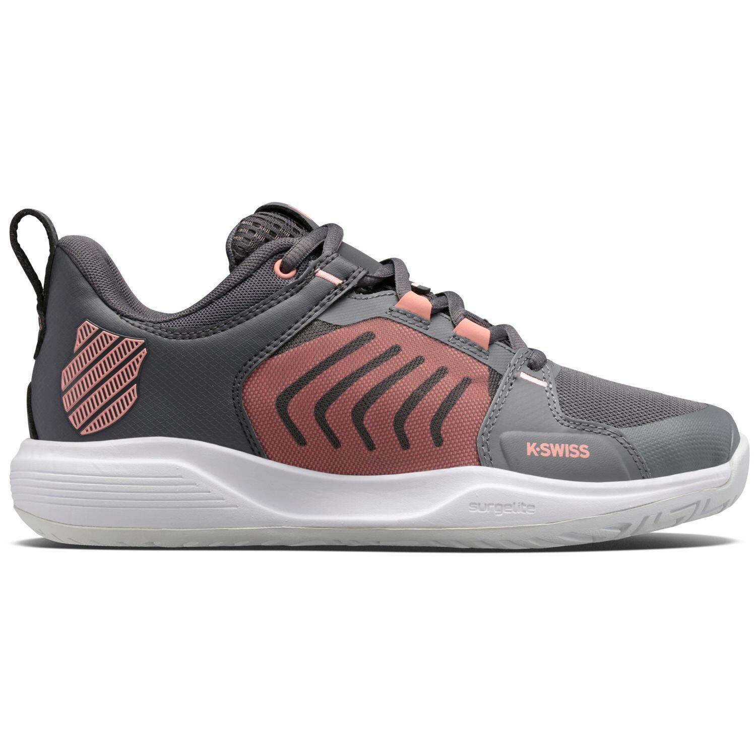 Kswiss Ultrashot Team All Court Grey Black Women's 97395050 1/5