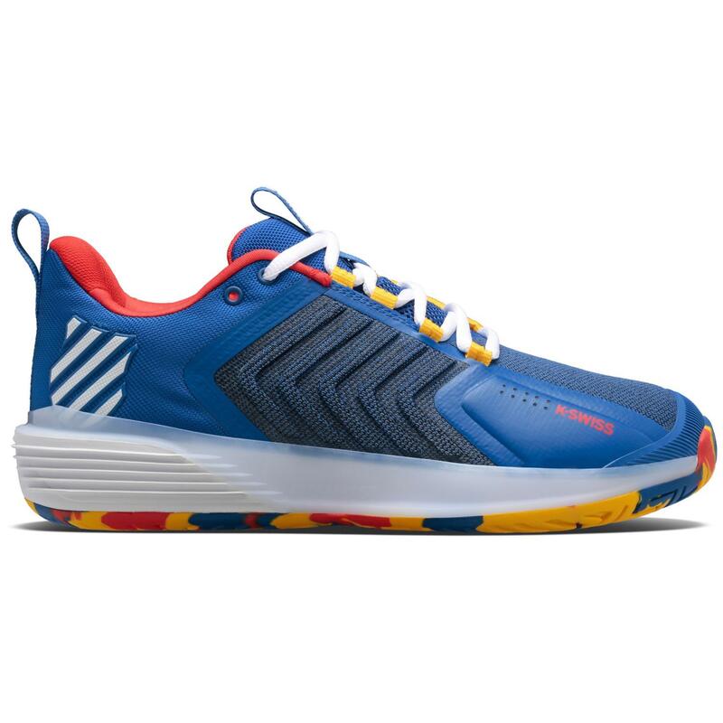 Sapatos De Padel K-swiss Ultrashot 3 All Court 06988442 Azuis E Vermelhos