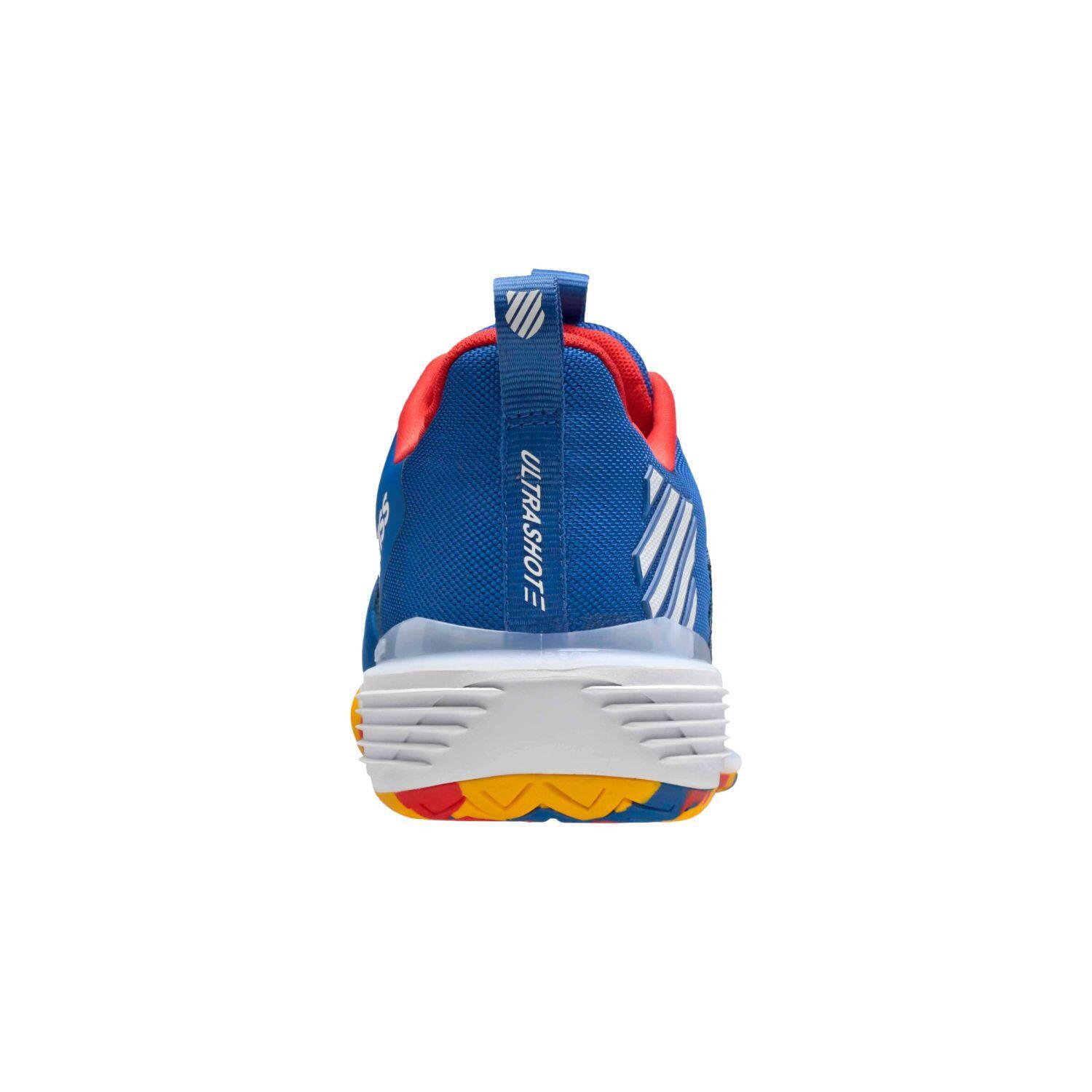 Kswiss Ultrashot 3 Tutto Campo Blu Rosso 06988442 5/5