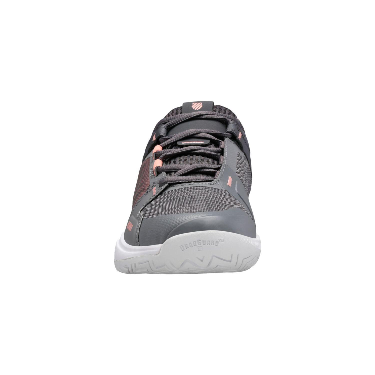 Kswiss Ultrashot Team All Court Grey Black Women's 97395050 4/5