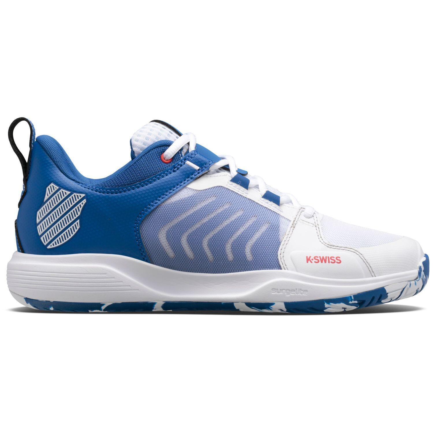 K-swiss - Chaussures De Padel K-swiss Ultrashot Team All Court 07395166 Blanc Et Bleu - Chaussures De Sport - Blanc|bleu - 41,5 - Decathlon