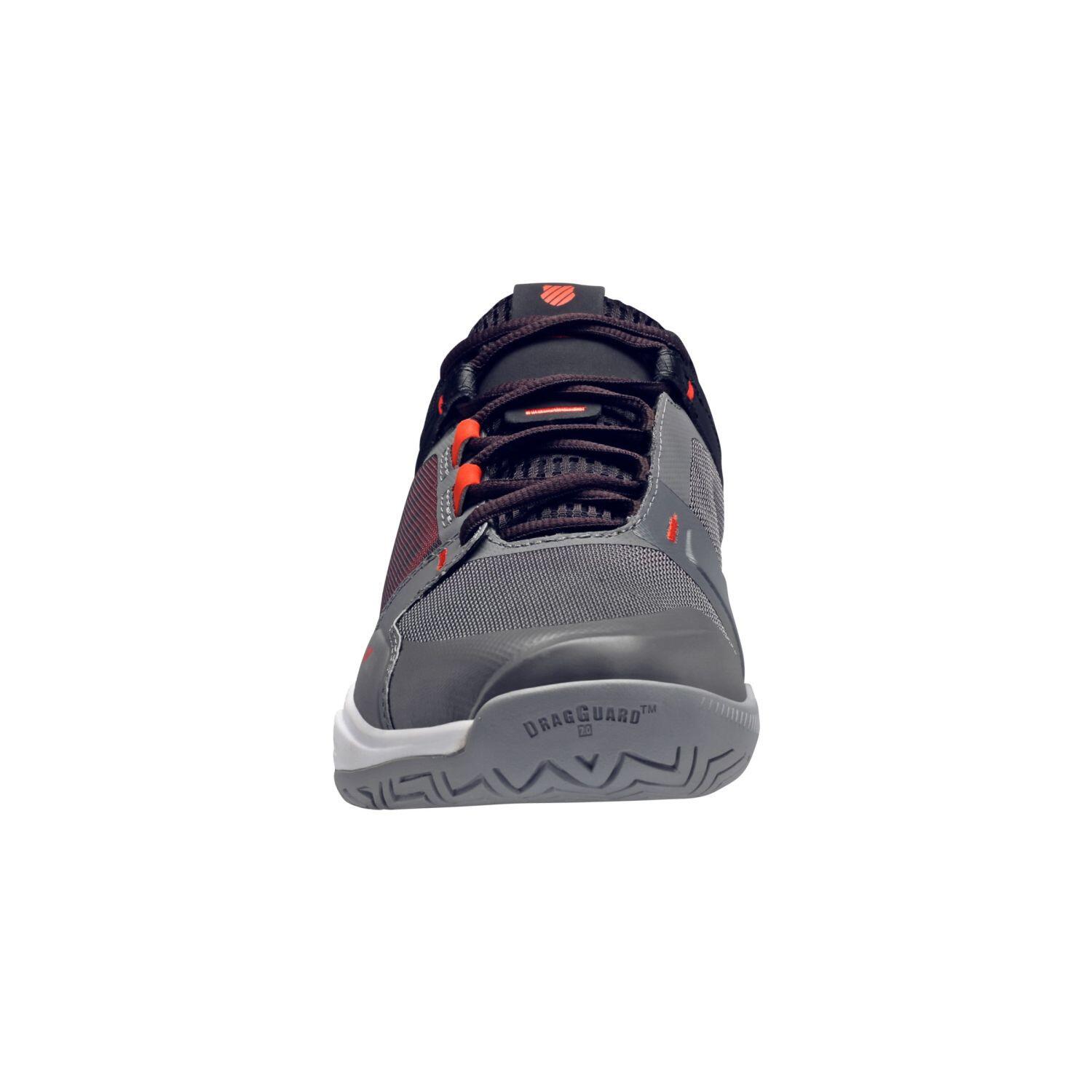 Women's Grey And Black K-swiss Ultrashot Team All Court 07395052 Padel Shoes 4/5