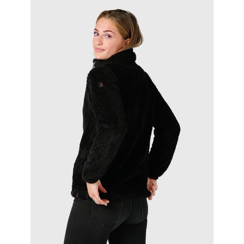 Purden Women Fleece Zwart L - Trui - 9999 black - dames - Pisteskiën