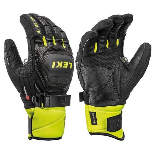 Leki Handschuhe HS Worldcup Race Coach Flex S GTX gelb