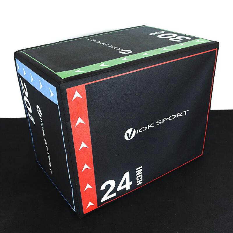 Caixa de saltos plyométricos 28kg soft Viok Sport