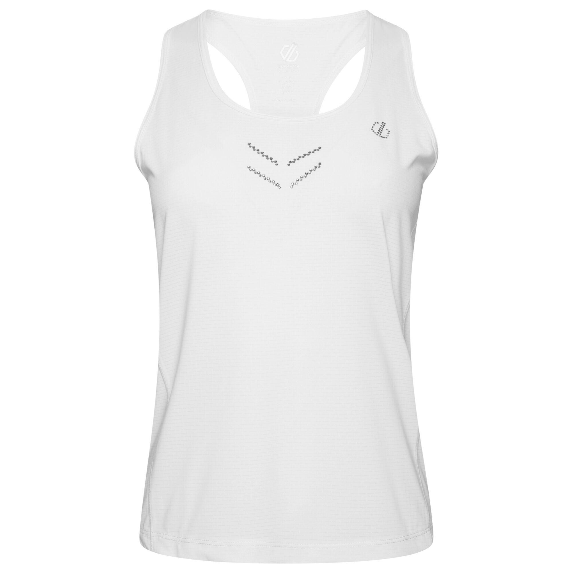 DARE 2B Womens/Ladies Crystallize Active Vest (White)