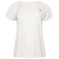 Defy II T-shirt de fitness à manches courtes pour femme - Blanc