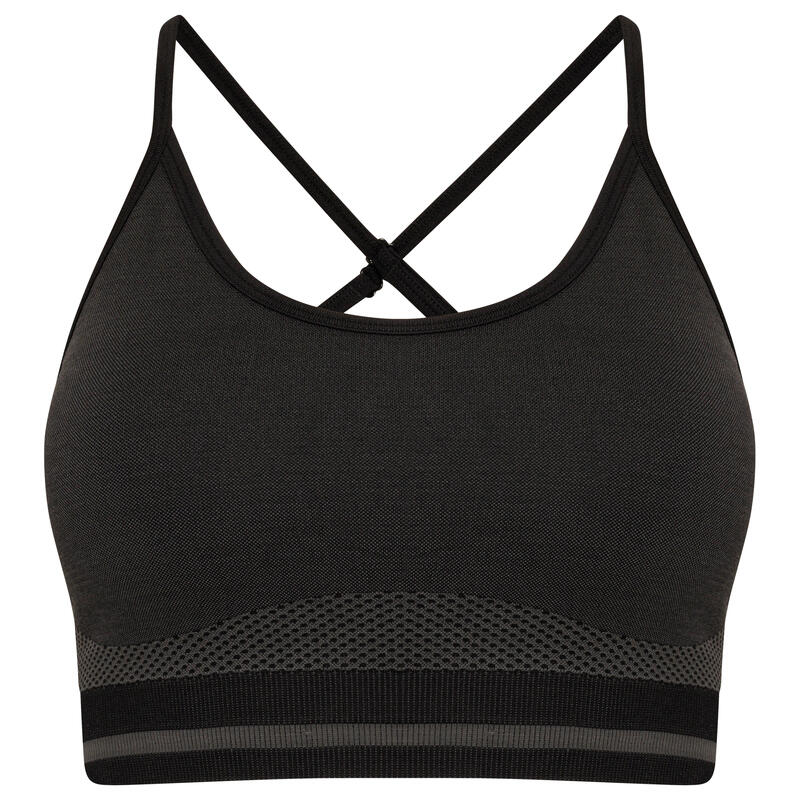 Dont Sweat It fitnessbh voor dames - Zwart