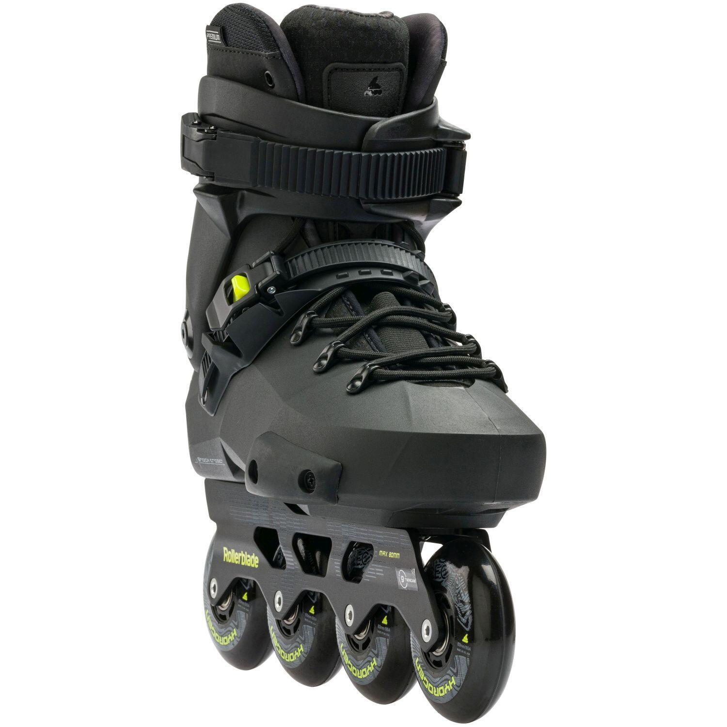 ROLLERBLADE Roller Freeskate Twister XT Noir lime 3/7