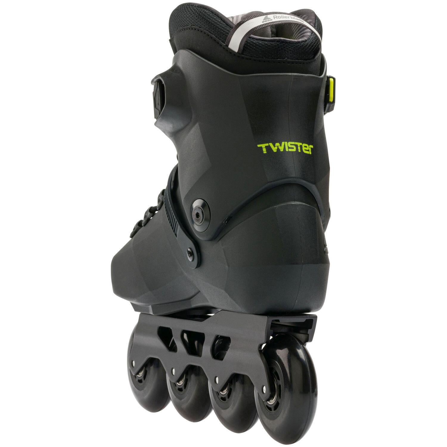 ROLLERBLADE Roller Freeskate Twister XT Noir lime 5/7