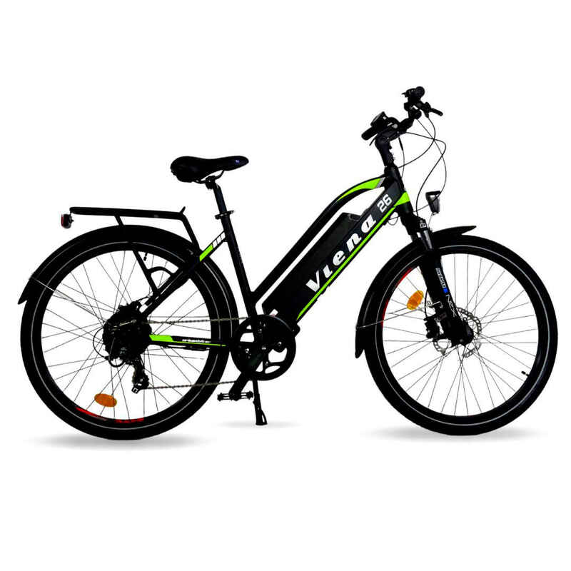 Urbanbiker Viena Trekking E-Bike, 26 Zoll, blau