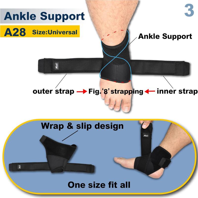 A28 Universal Ankle Support - Black