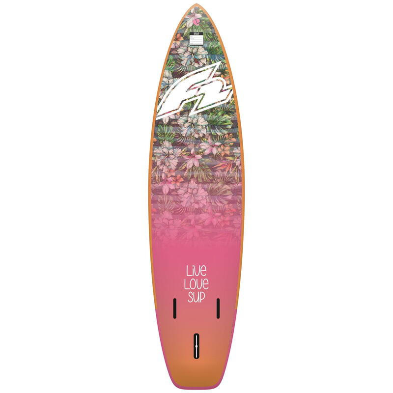 F2 Stand up Paddle SUP Board HAPPINESS Women flower 2021 - Größe 10'5