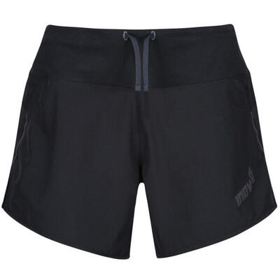 Inov-8 train llite 5 short, vrouwen, running, shorts, zwart