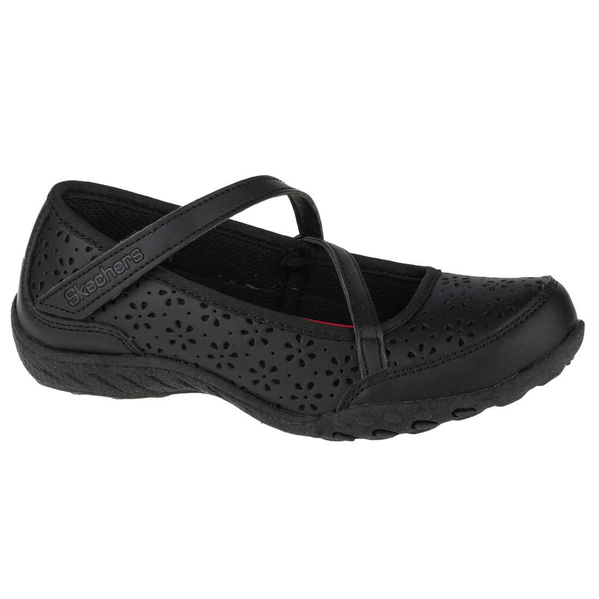 SKECHERS Skechers Breathe Easy Playground Popp, Meisje , , Sportschoenen , zwart