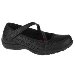 Skechers Breathe Easy Playground Popp, Meisje , , Sportschoenen , zwart