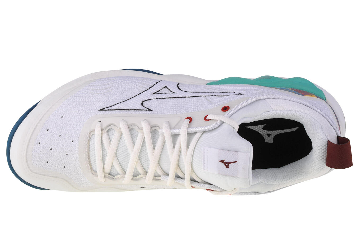 Mizuno Wave Luminous 2, Herren, Volleyball, Volleyballschuhe, weiß 3/4