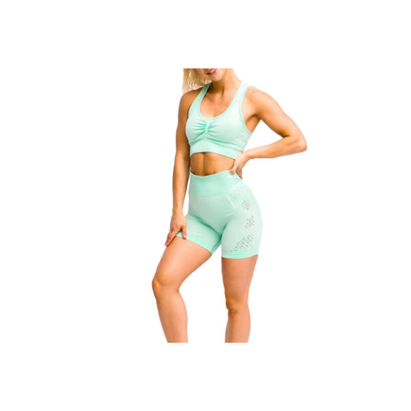 Női rövidnadrág, GymHero California Cute Shorts, zöld