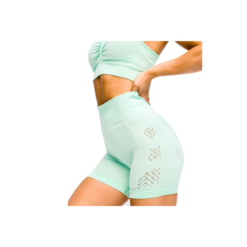 Női rövidnadrág, GymHero California Cute Shorts, zöld