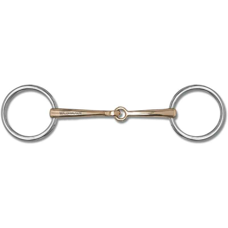 Unterlegtrense einfach gebrochen Cyprium Silver 14mm
