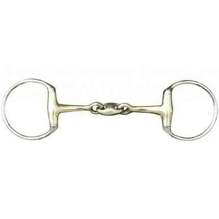 Mors double brisure 16 mm en maillechort