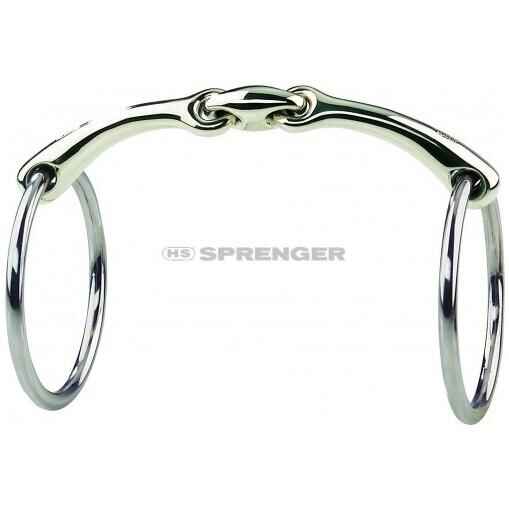 DYNAMIC RS Unterlegtrense doppelt gebrochen Sensogan 14mm