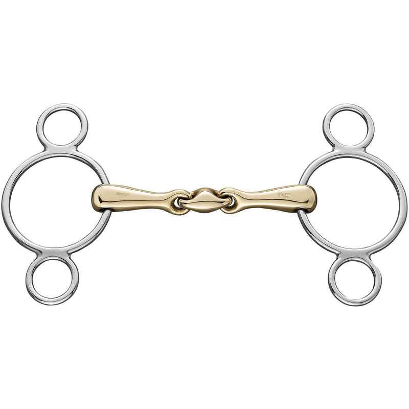 KK ULTRA 3-RING Gebiss doppelt gebrochen 18mm