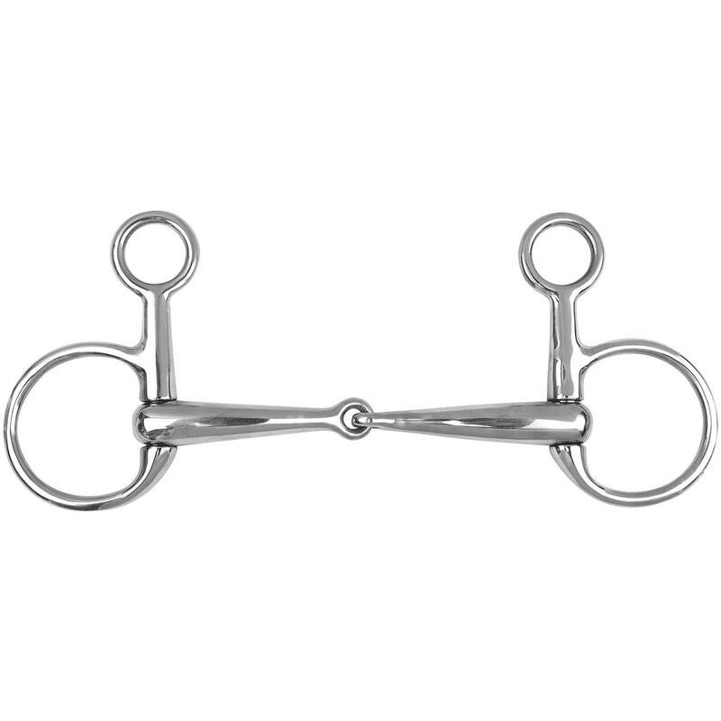 Mors baucher pour cheval brisure simple Waldhausen Massif