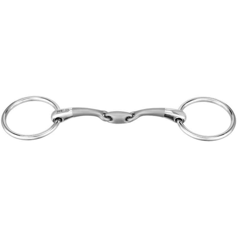 SATINOX Unterlegtrense doppelt gebrochen Edelstahl 12mm