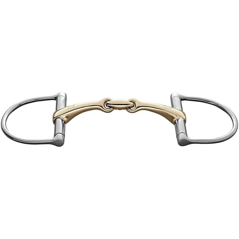 DYNAMIC RS D-RING Trense doppelt gebrochen 14mm