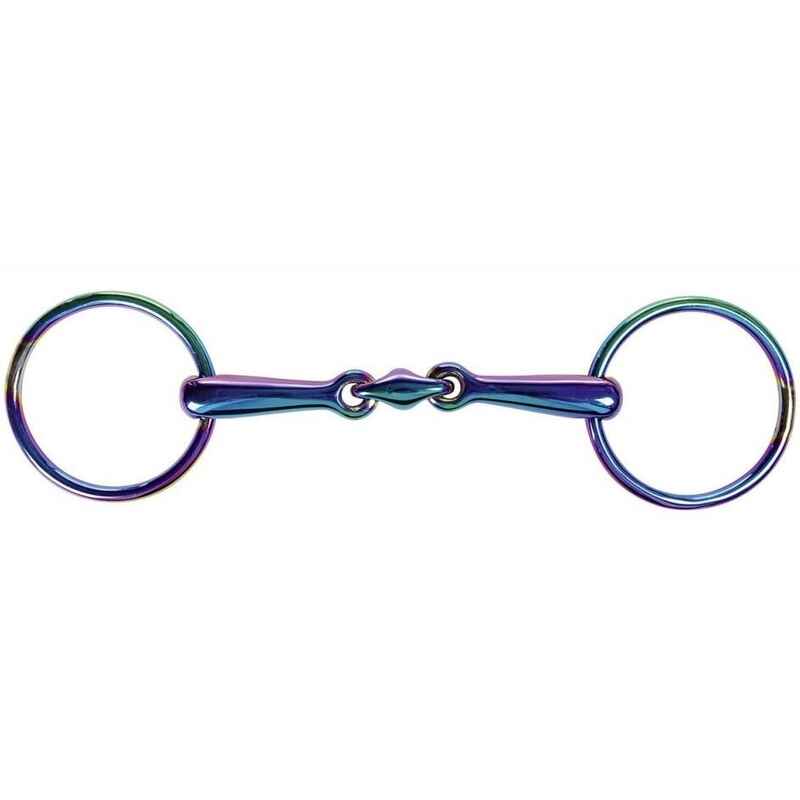Wassertrense doppelt gebrochen RAINBOW Edelstahl 16mm