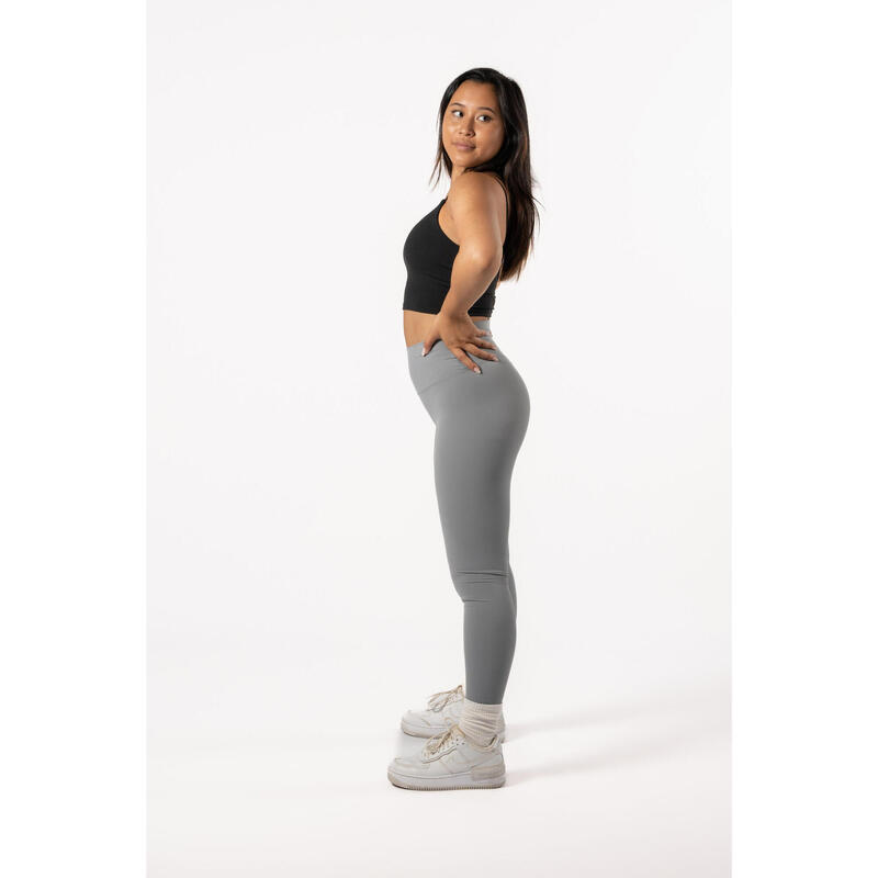 Flux V2 Legging - Aesthetic Wolf - Fitness - Grigio