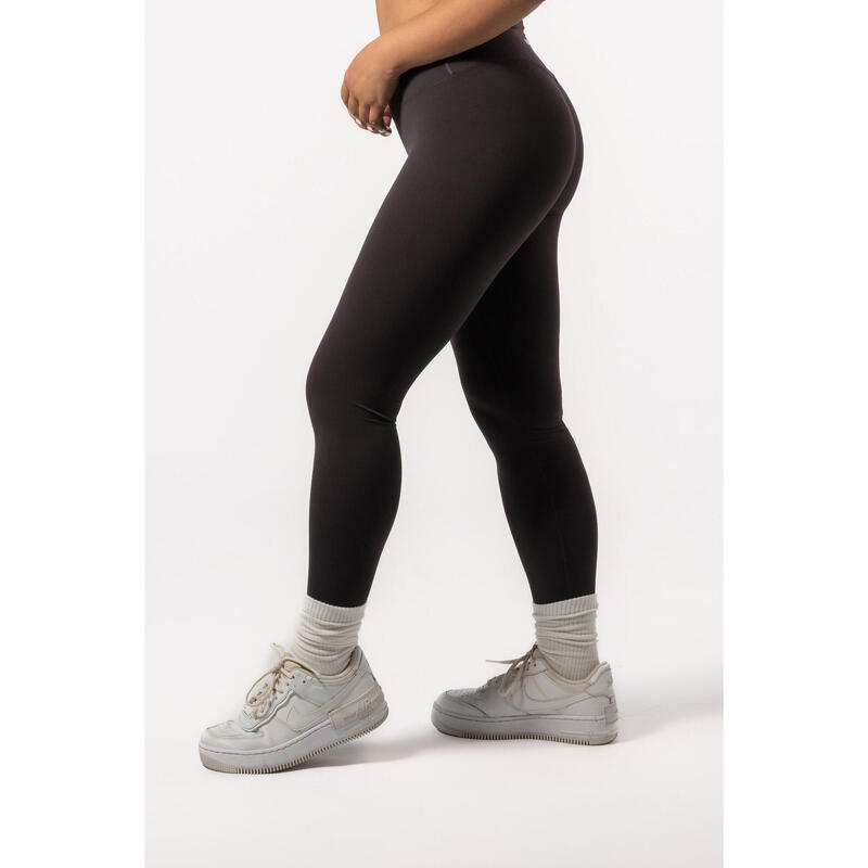 Flux V2 Legging - Aesthetic Wolf - Fitness - Cioccolato Marrone