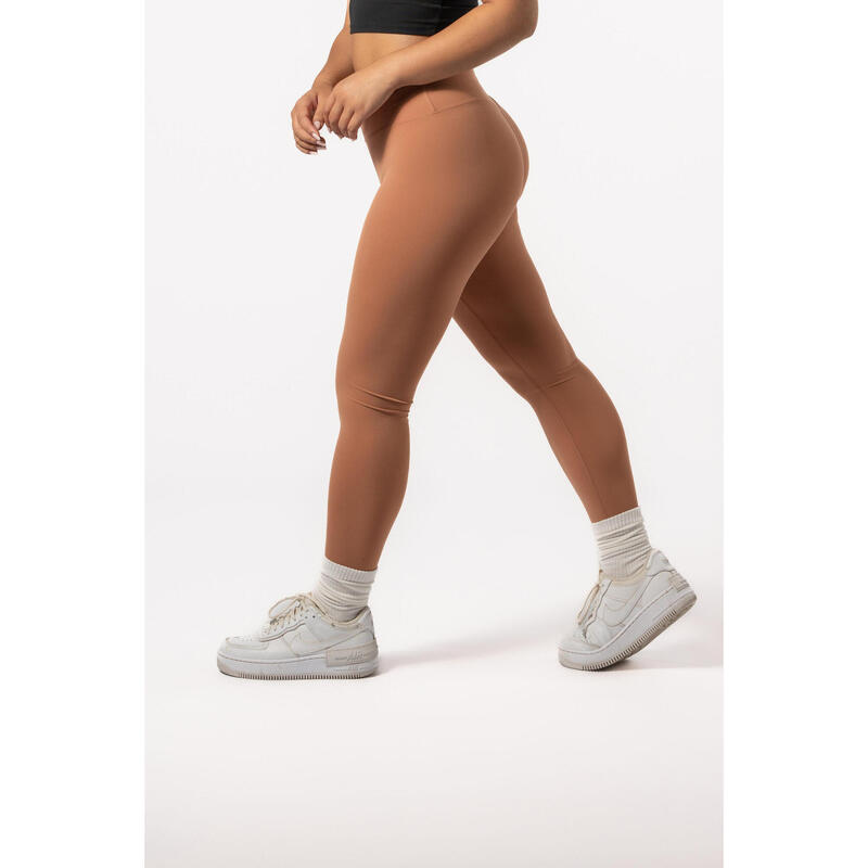 Flux V2 Legging Fitness - Dames - Caramel Bruin