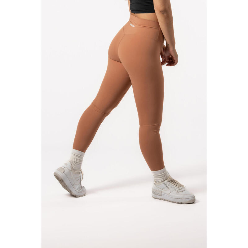 Flux V2 Legging Fitness - Mulher - Caramel Brown