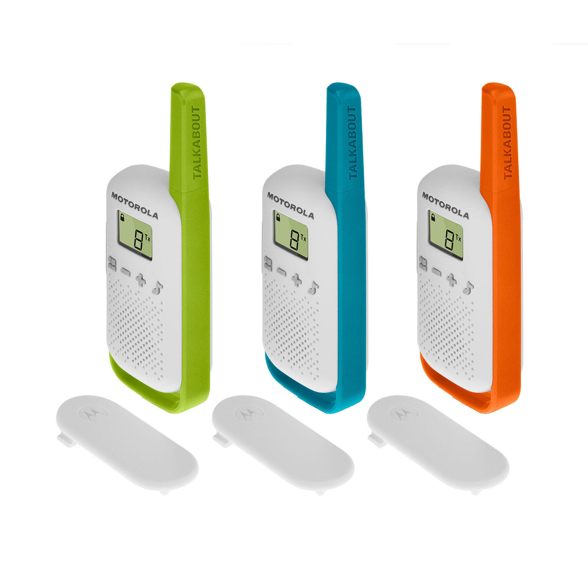 WalkieTalkie Pack 3 Motorola T42 Multicolor 2/5