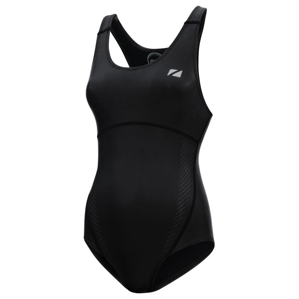 Neoprene Swim Suit Women's Black 1/5