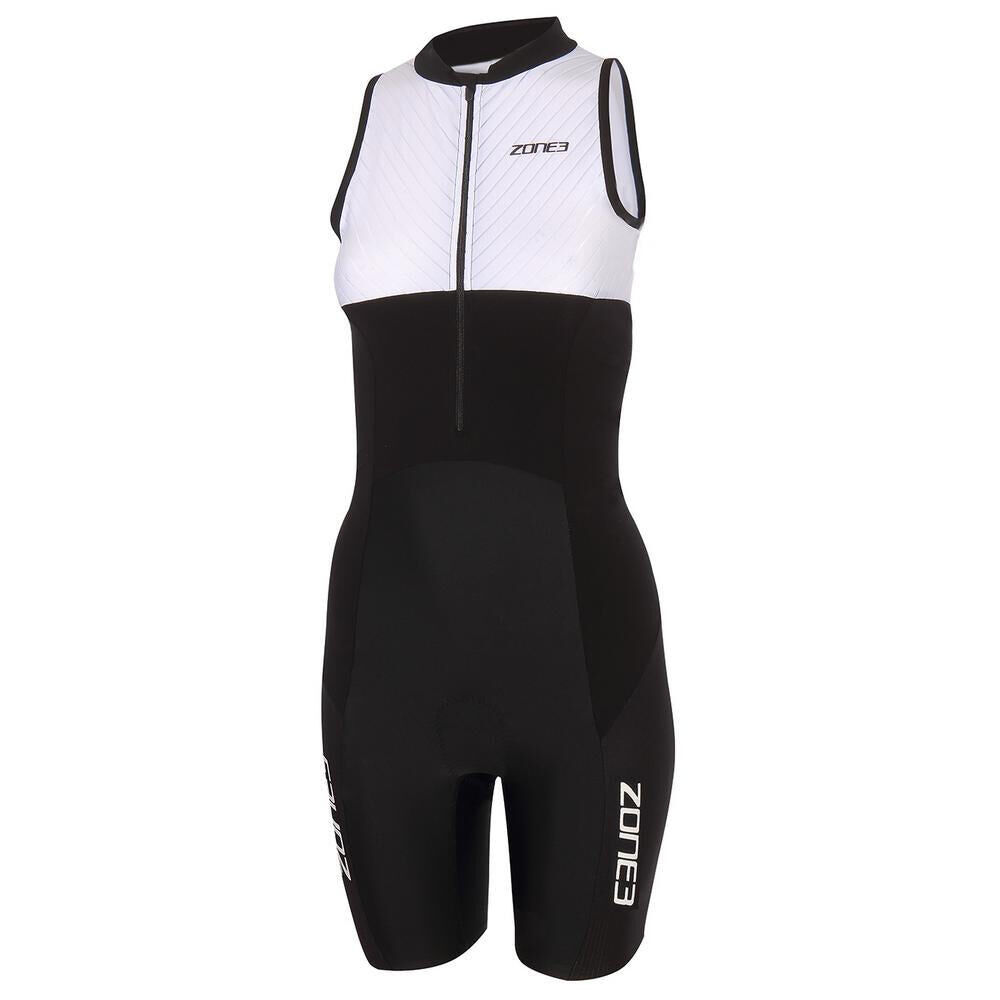 ZONE3 Lava Long Distance Tri suit Women's Black/White