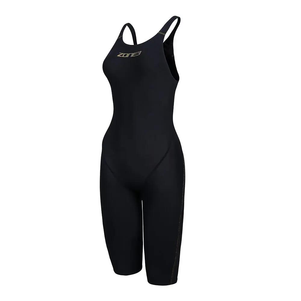 FINA Approved MFX Kneeskin Performance Gold Women's Black