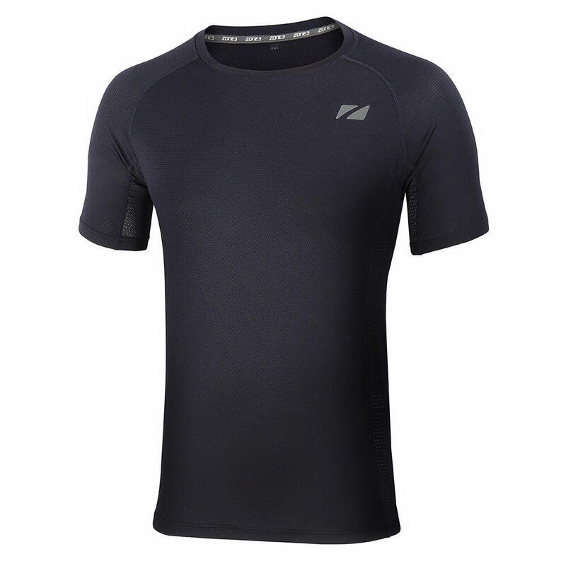 MP Men's Seamless Short Sleeve T-Shirt - Black Marl