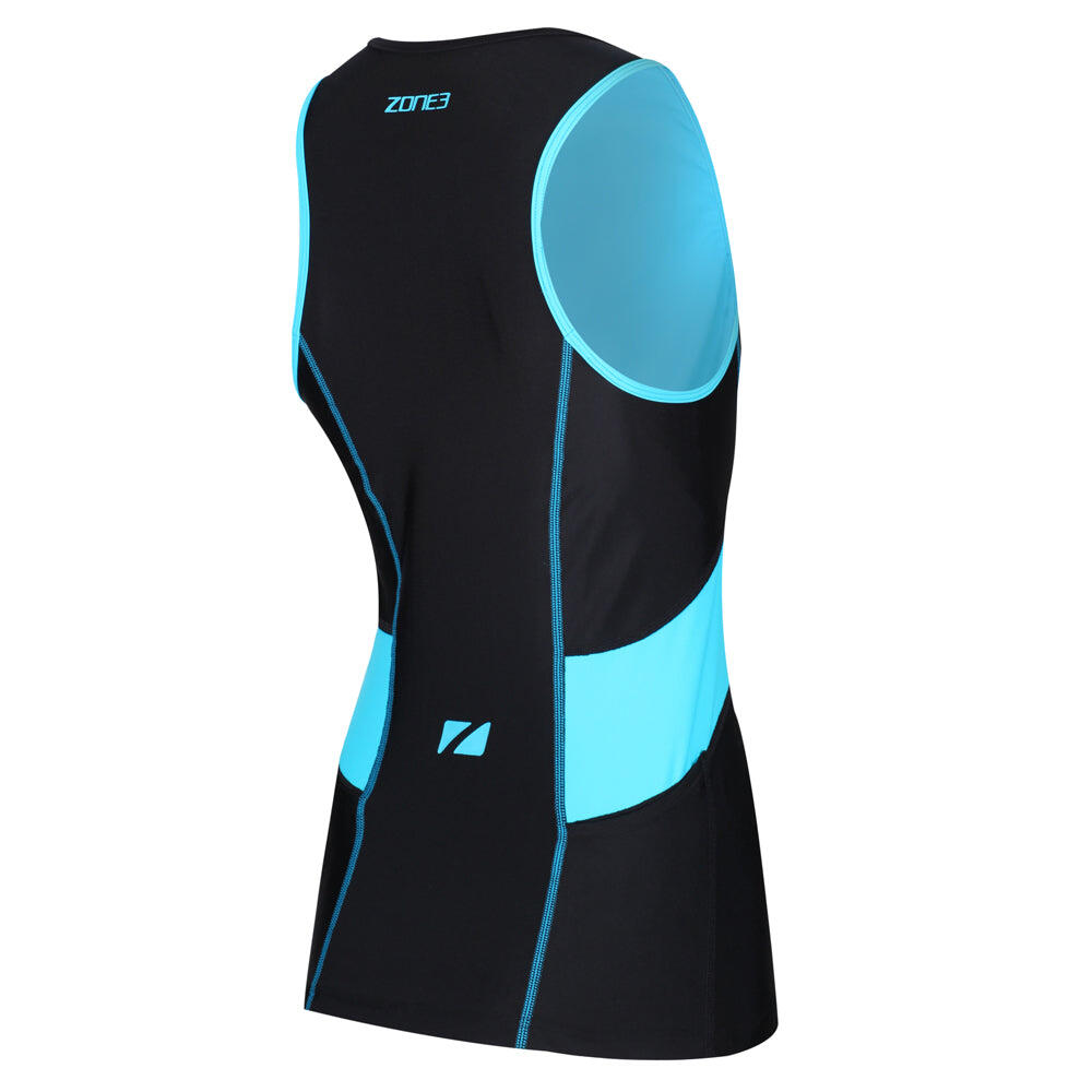 Activate Tri Top Women's Black/Blue 4/4