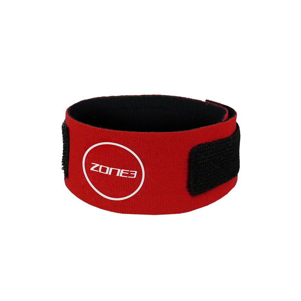 Neoprene Timing Chip Strap Adult Red 1/1