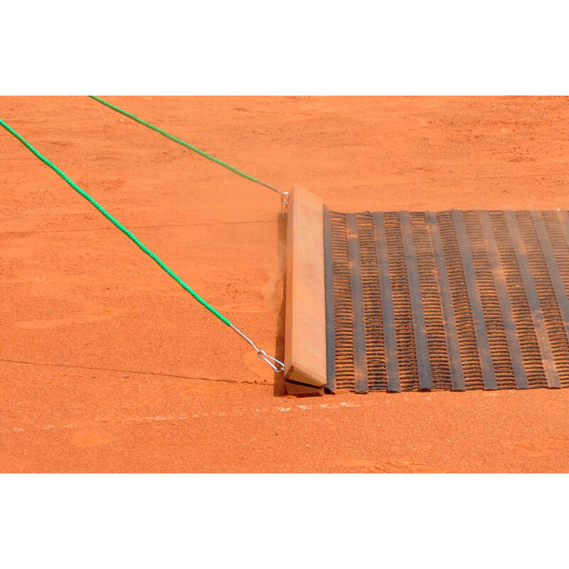 Mopa de madera para pista de tenis 180x115cm- Mopa simple