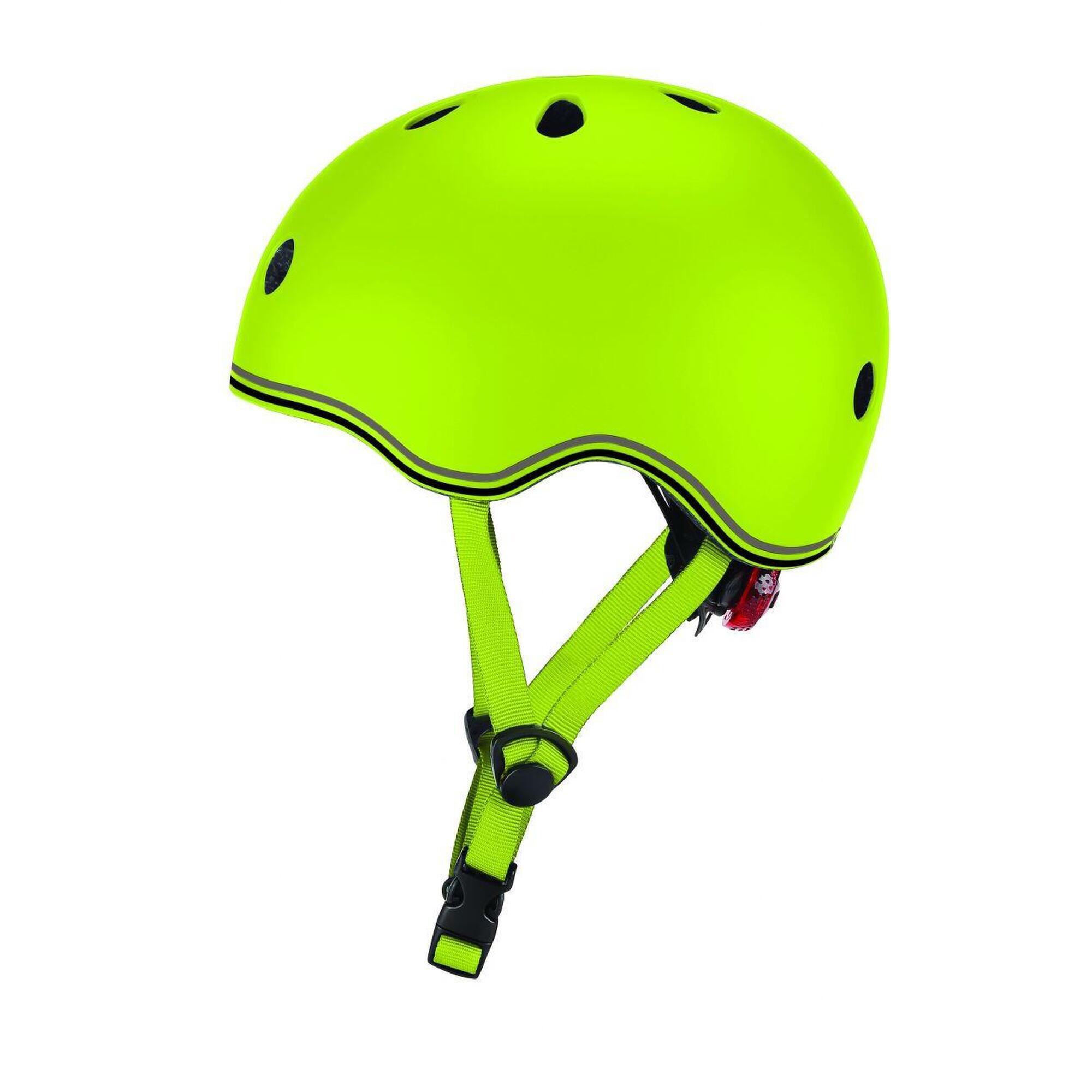 KinderScooter Evo Lights Helmet XXS-S Lime Green