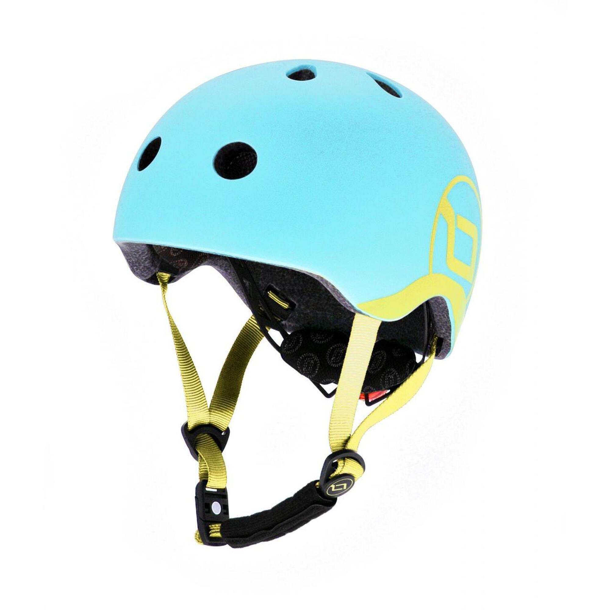 Scoot And Ride - Scoot And Ride | Kindercasque | Xxs-s | Blueberry - Casque - Bleu|jaune - Decathlon
