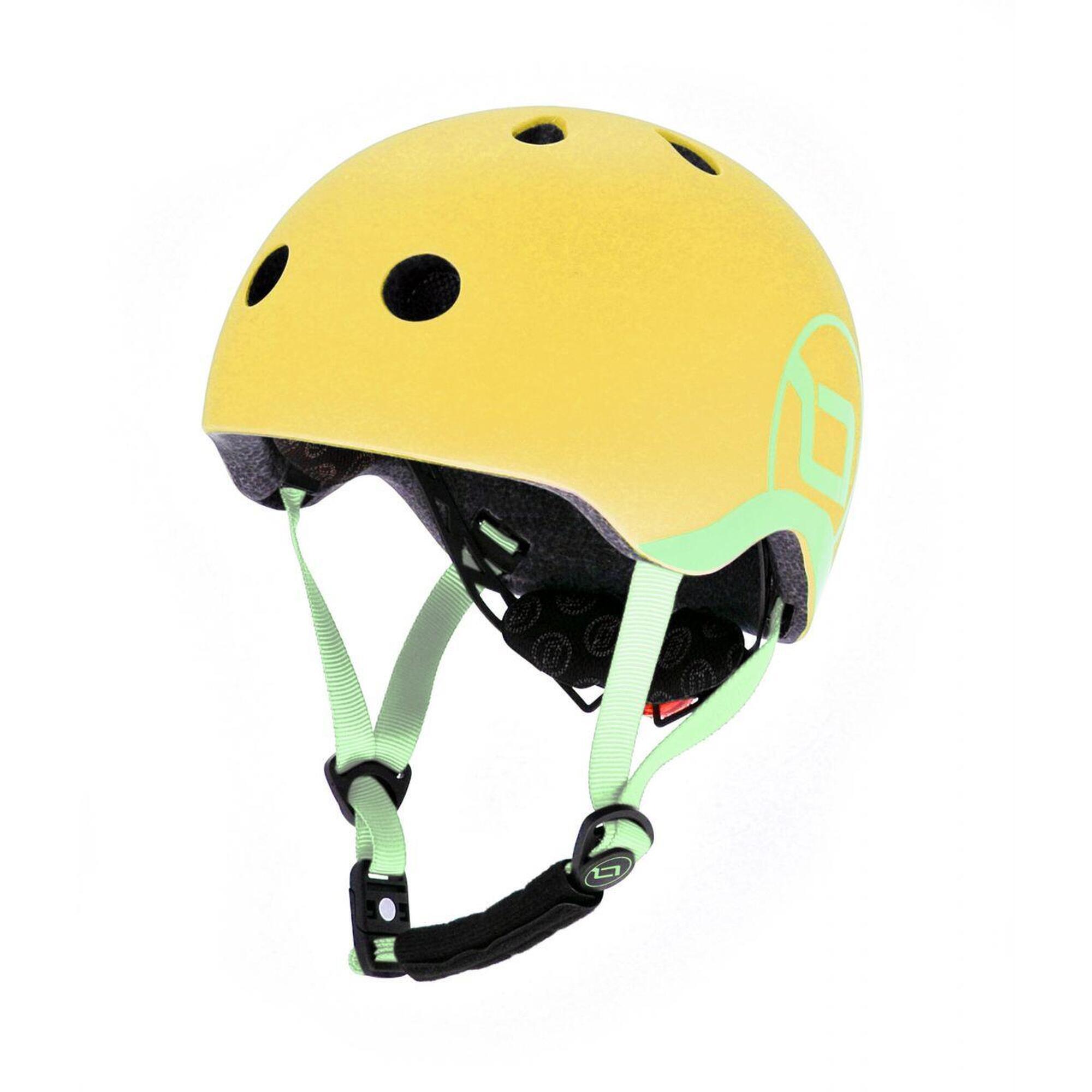 Kask dla dzieci Scootandride XXS-S dla dzieci 1-5 lat Lemon