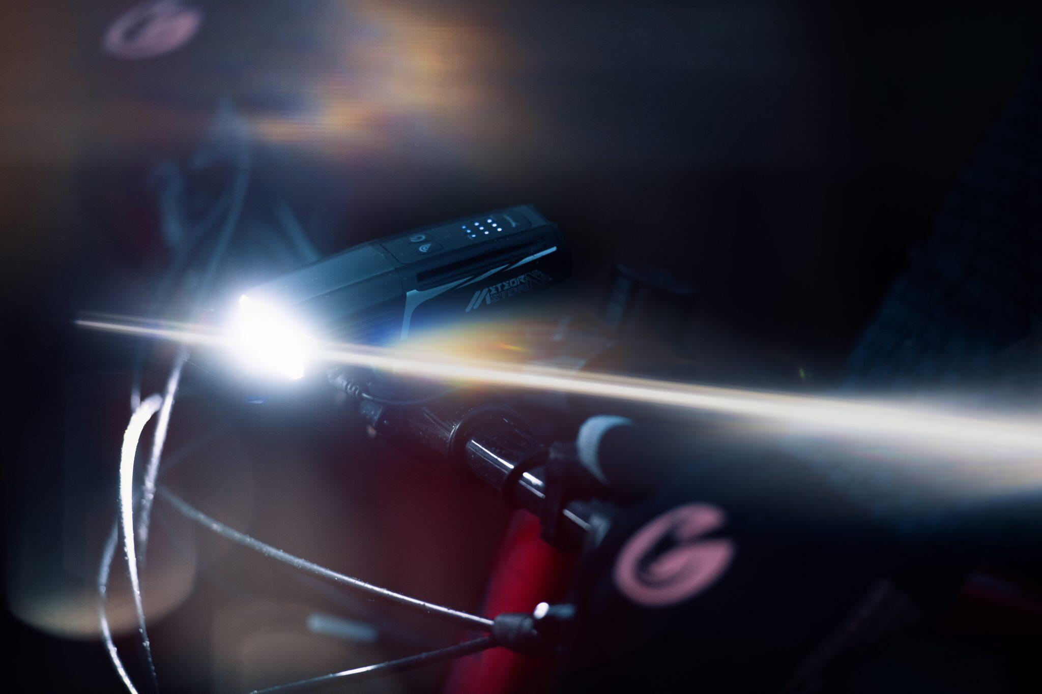 usb-fietslamp voor Moon Meteor Storm Pro 2/4