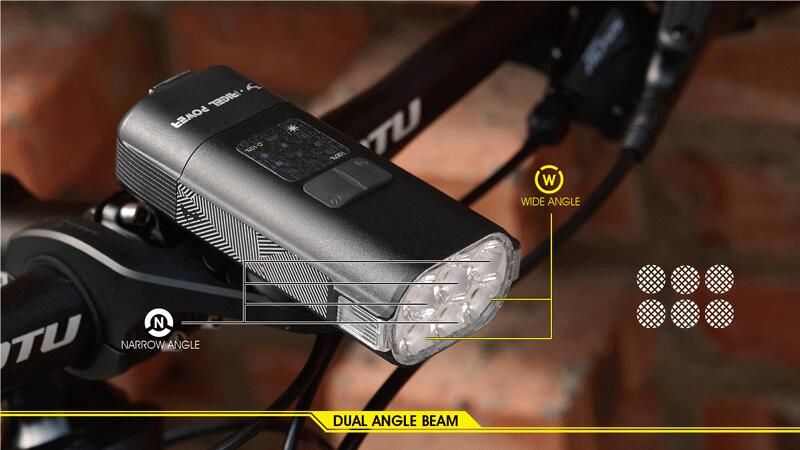 przednia lampka rowerowa usb Moon Rigel Enduro