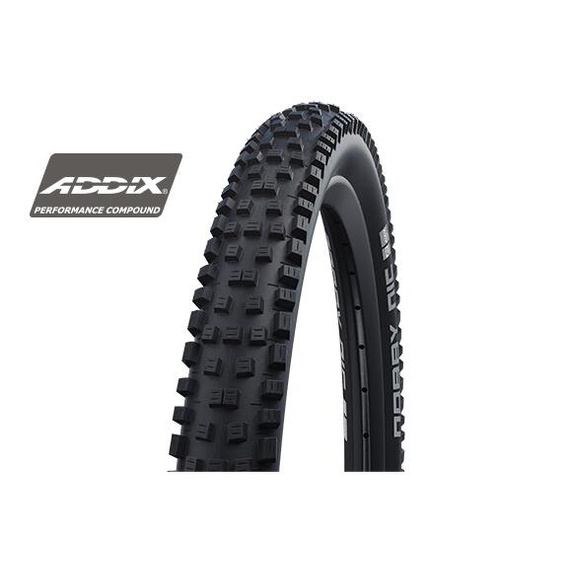 Schwalbe NOBBY NIC PERF 27.5 x 2.25 Black Wired Tyre 1/1