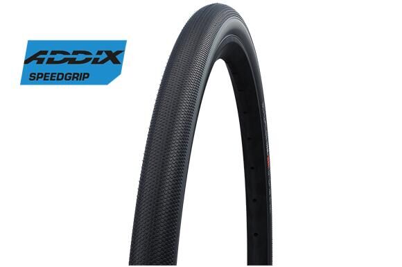 SCHWALBE Schwalbe G-ONE SPEED EV V-Guard 700 x 35 TLE Black Tyre